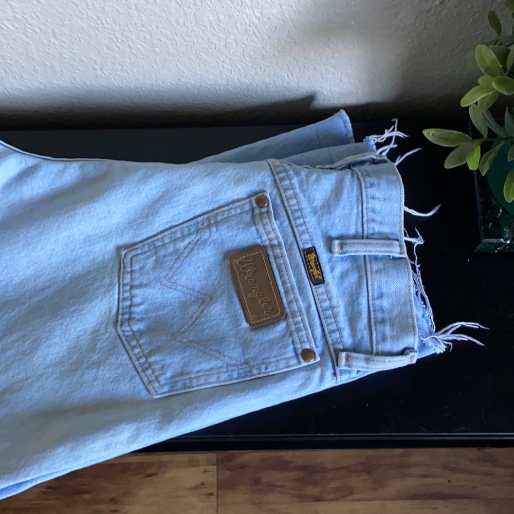 Light wash Wrangler Denim